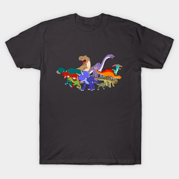 Mesozoic All Stars T-Shirt by Grove Acres